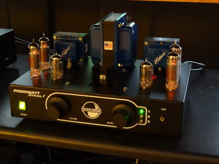 The OddWatt Audio PoddWatt class A EL84 amplifier