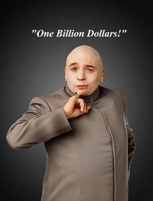 one billion dollars
