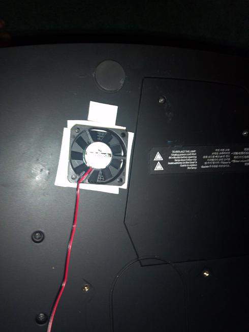 Fan Installed