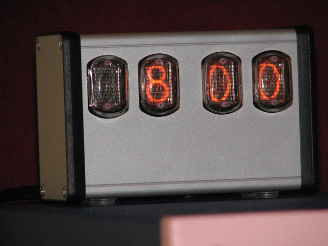 Nixie Tube Clock (and yes, it was 8pm!)