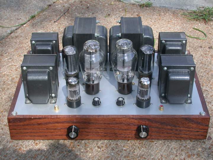 Dual-Mono, 300B amp (front)