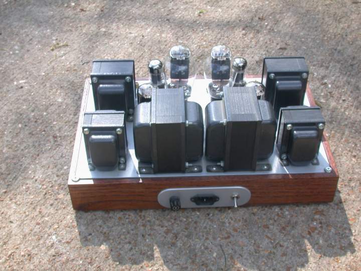 Dual-Mono, 300B amp (rear)
