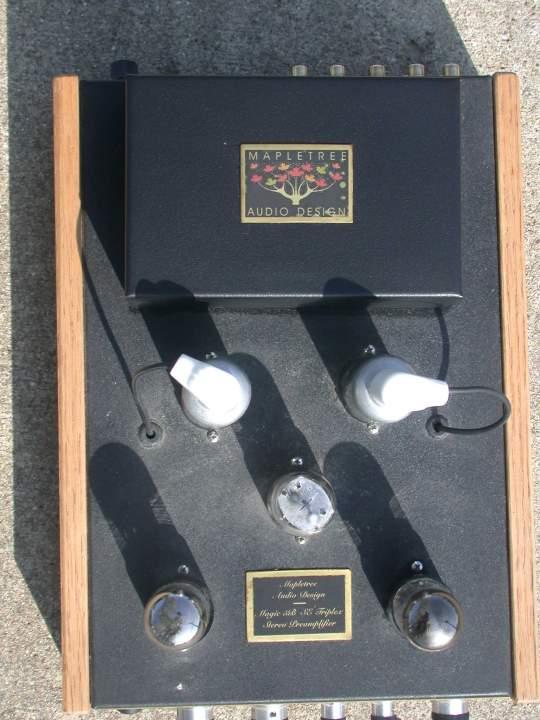 Mapletree Audio Design Magic 5B SE Triplex Pre-amp (top)