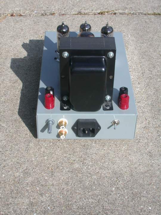 Decware SE84C Amplifier (rear)