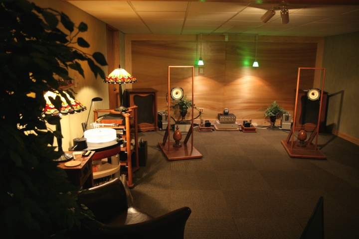 a wide shot of the room