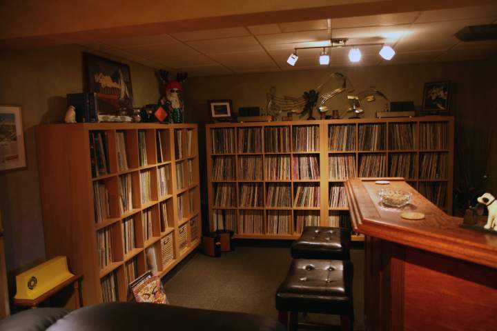 my vinyl library