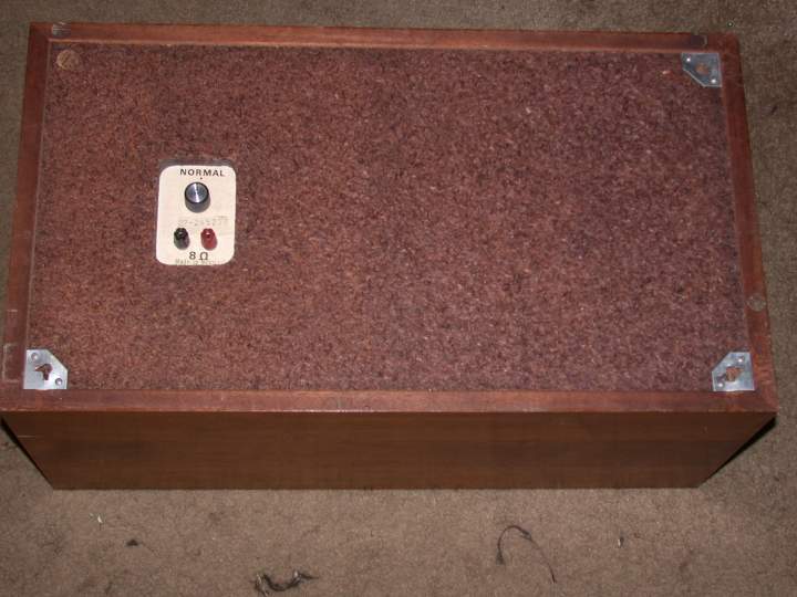 Dynaco A25 speaker (rear)