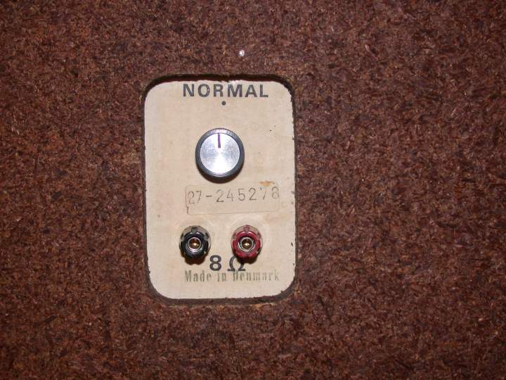 Dynaco A25 speaker input