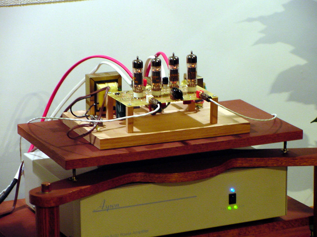 Mark@marktwain's Seleton amp (6bq5) - Ooouuu scarwy !