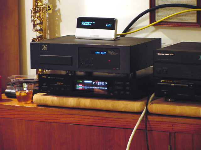Mike's Wadia and the stock SB with Sturgus's highly modified CAL DAC (John mods)