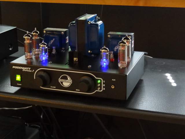 The OddWatt Audio PoddWatt EL84 amplifier