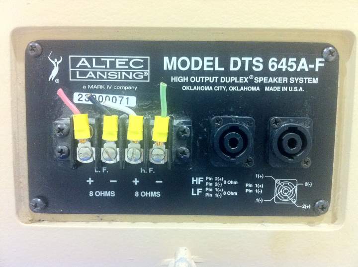 Altec plate