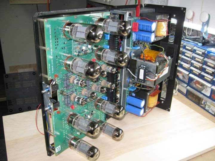 Sonic Frontiers power 2 on the bench for maintenance and cleanning