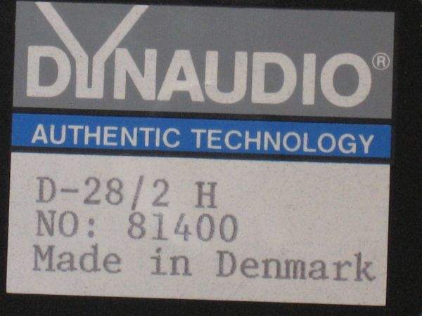 D-28 2H Label