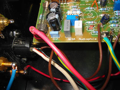 xlr wiring from inside, neg from neg C2
