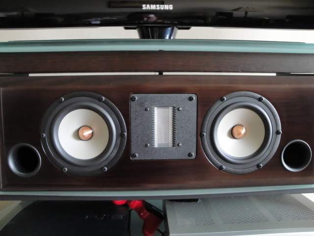 center, front-ported