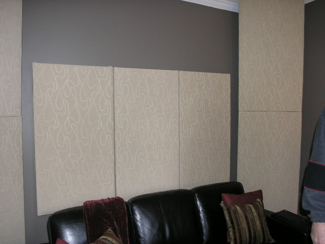 Carl's DIY room treatments