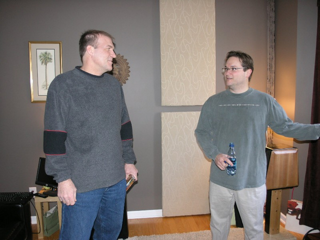 Tim & Carl w treaments