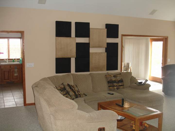 New front wall arrangement.