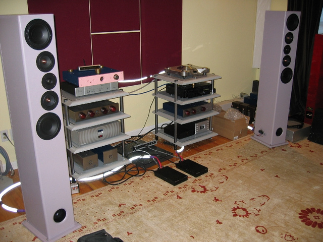 System with Nuforce 8