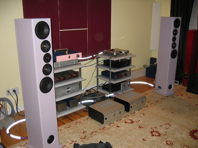 System with Butler amps
