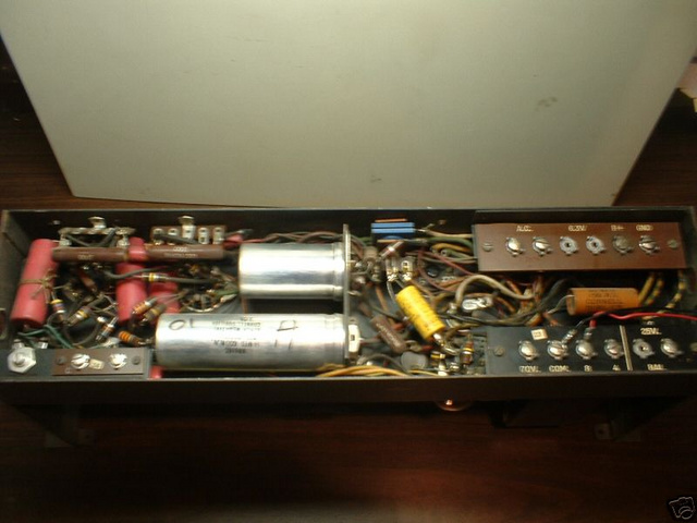 Bottom of amp