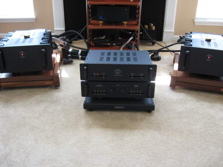 Lamm L1 ref preamp & M1.2 amps