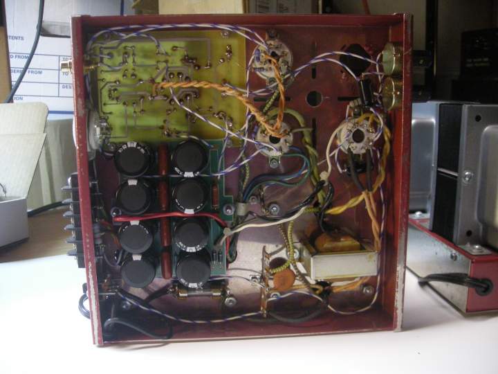 Underside showing SDS power supply board.