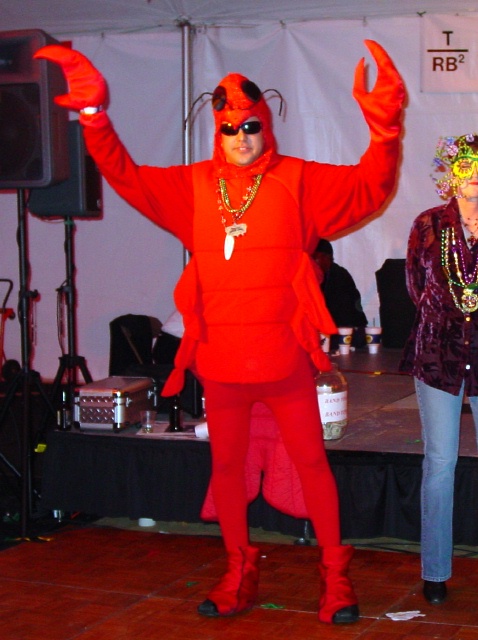 Costume contest winner