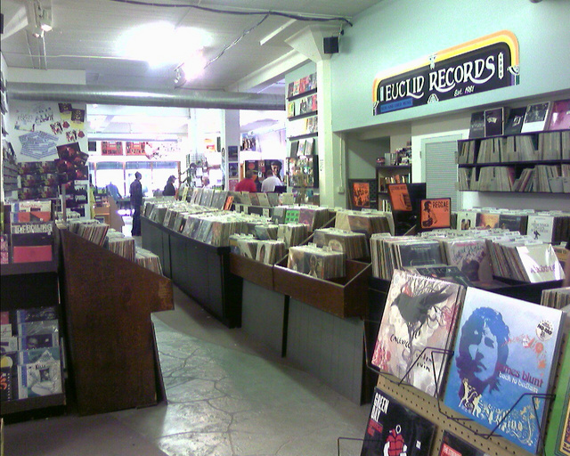 Inside of Euclid Records