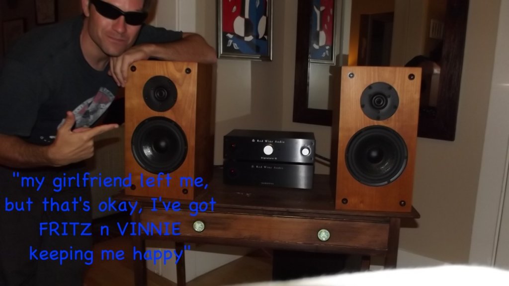 Fritz n Vinnie keeping me happy