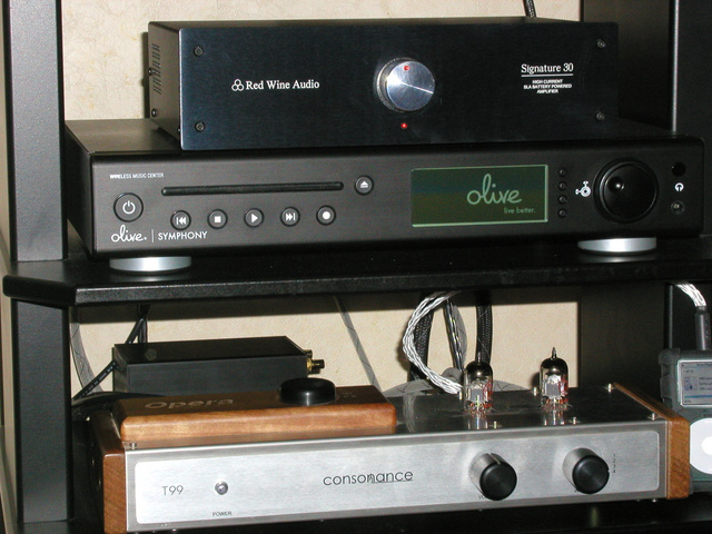 Signature 30, Olive Symphony and Consonance T99 preamp