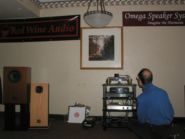 Red Wine Audio and Omega Speakers