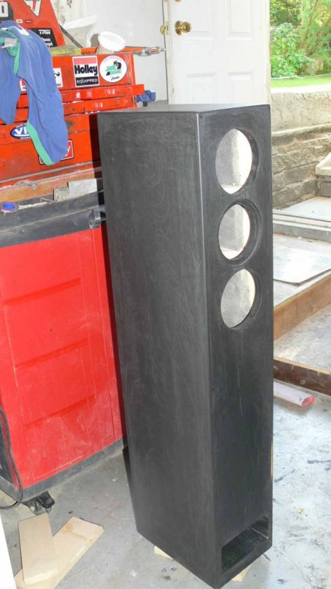 2 coats flat black primer