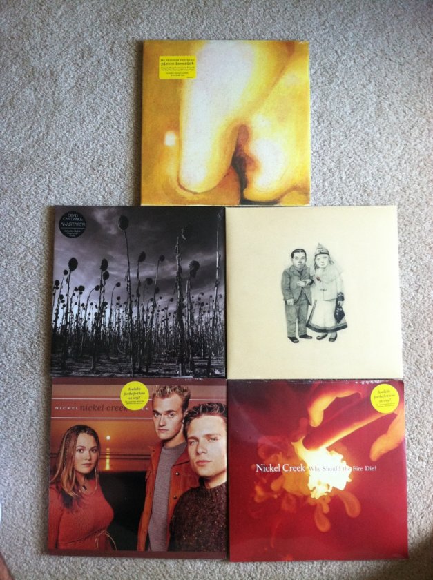 New vinyl purchases Sept 2012