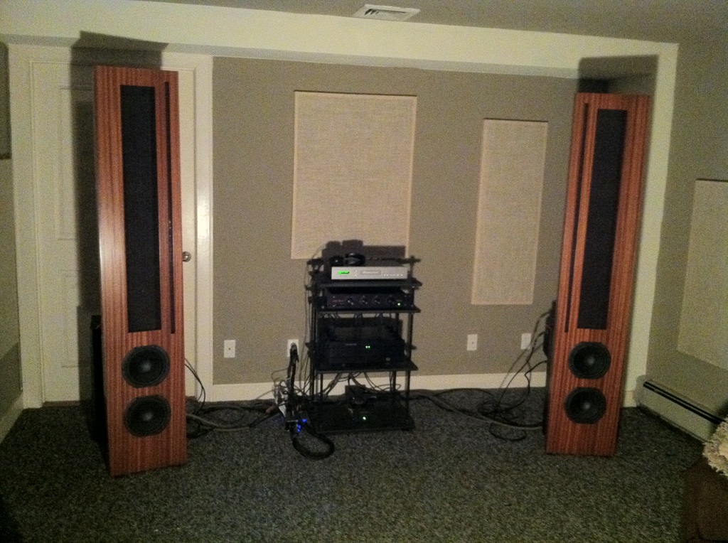 My system GT Audio Works Bryston Audible Illusions