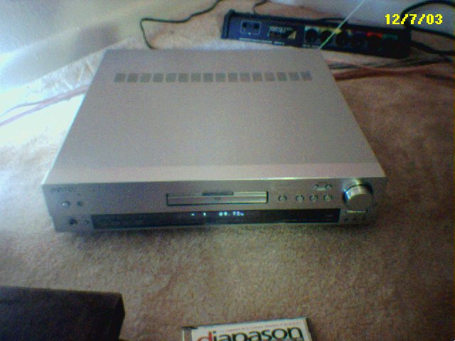 Sony's digital amplifier DVD/CD/SACD player combo - that's all I need. Basically, it is a SACD player with a D/A converter that is powerful enough to drive a speaker.