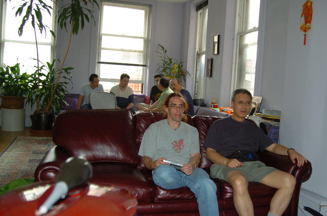 John and Shek, the rest in the back.