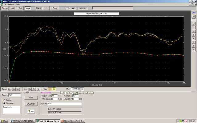 TACT Correcting to lowest dip