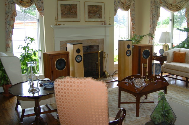 Jim's Living room setup - Tannoy Turnberry speakers