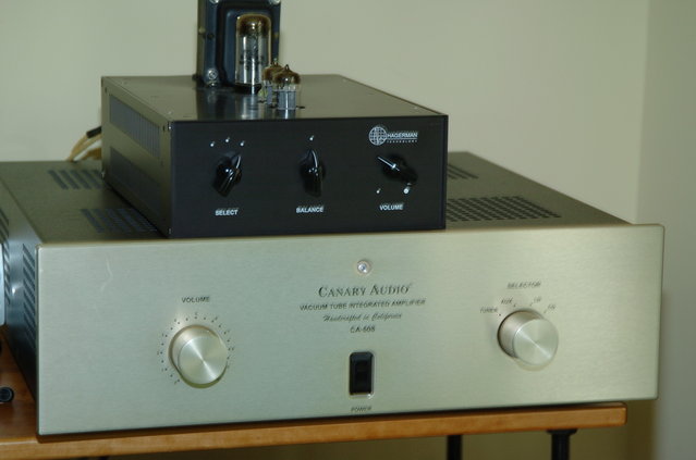 Hagerman and canary audio preamp