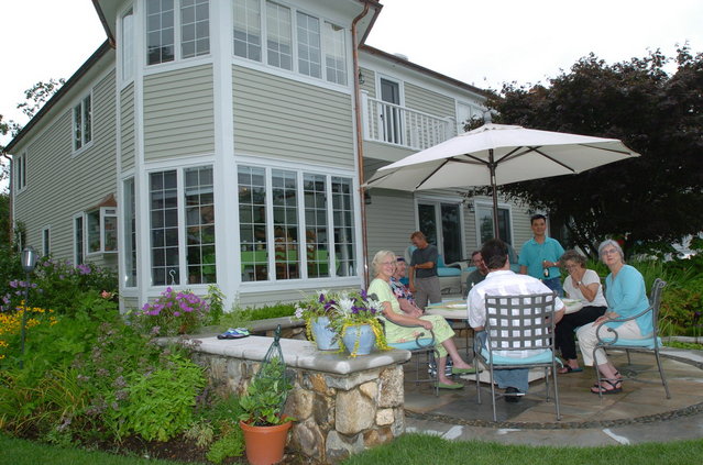 Jim's backyard