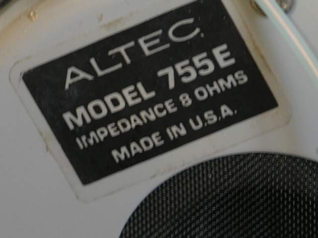 Vintage Altec 755E, no comparison to the legendary Altec 755A or better the mythical WE 755A ($$$$$$)