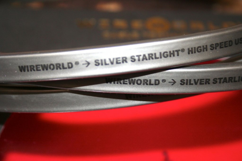 WireWorld Silver Starlight USB cable