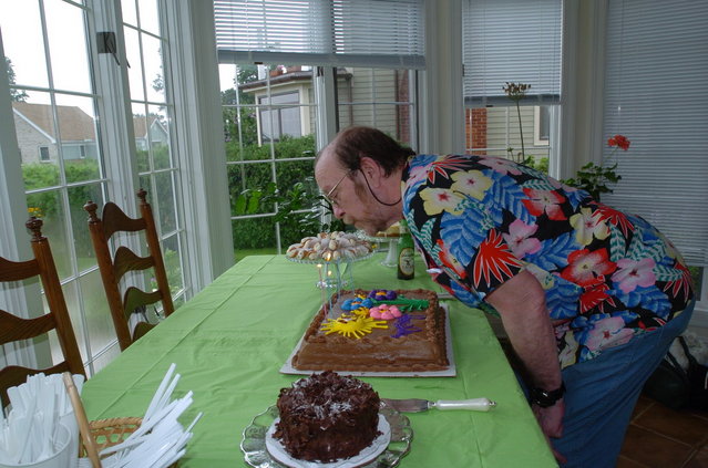 Larry's BB-day cake