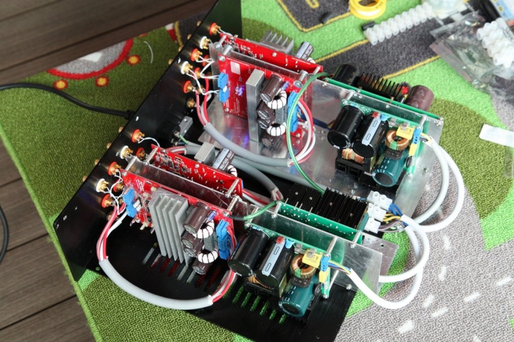 8 Channel Amp done