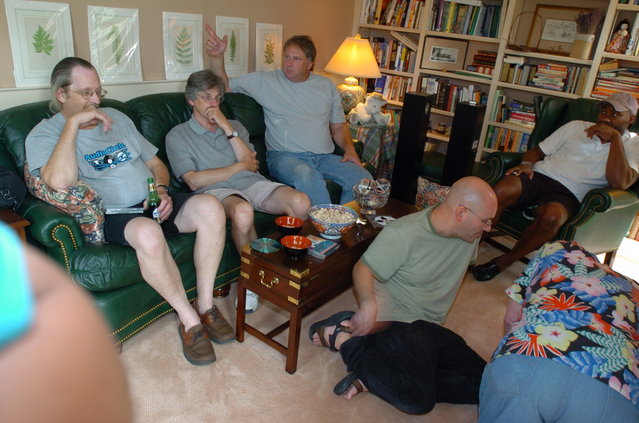 We are all gathering in the Den to hear the DAC swap