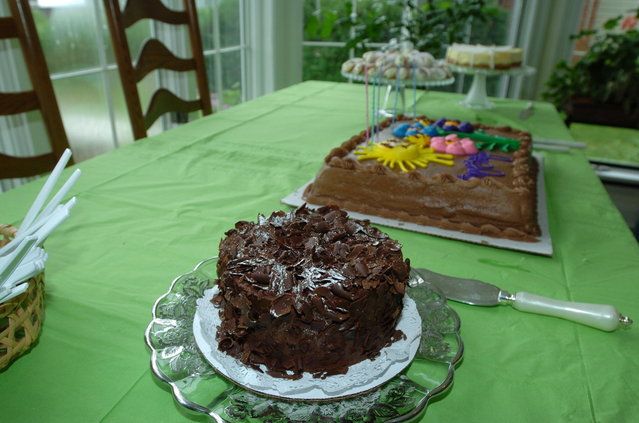 Double chocoate cake