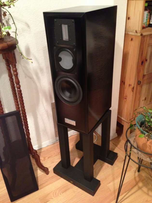 Salk M7 with Sound Anchor stands (Harbeth C7 19" model)