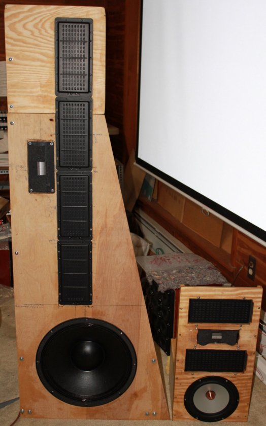 two trial RAAL Neo10 OB speakers